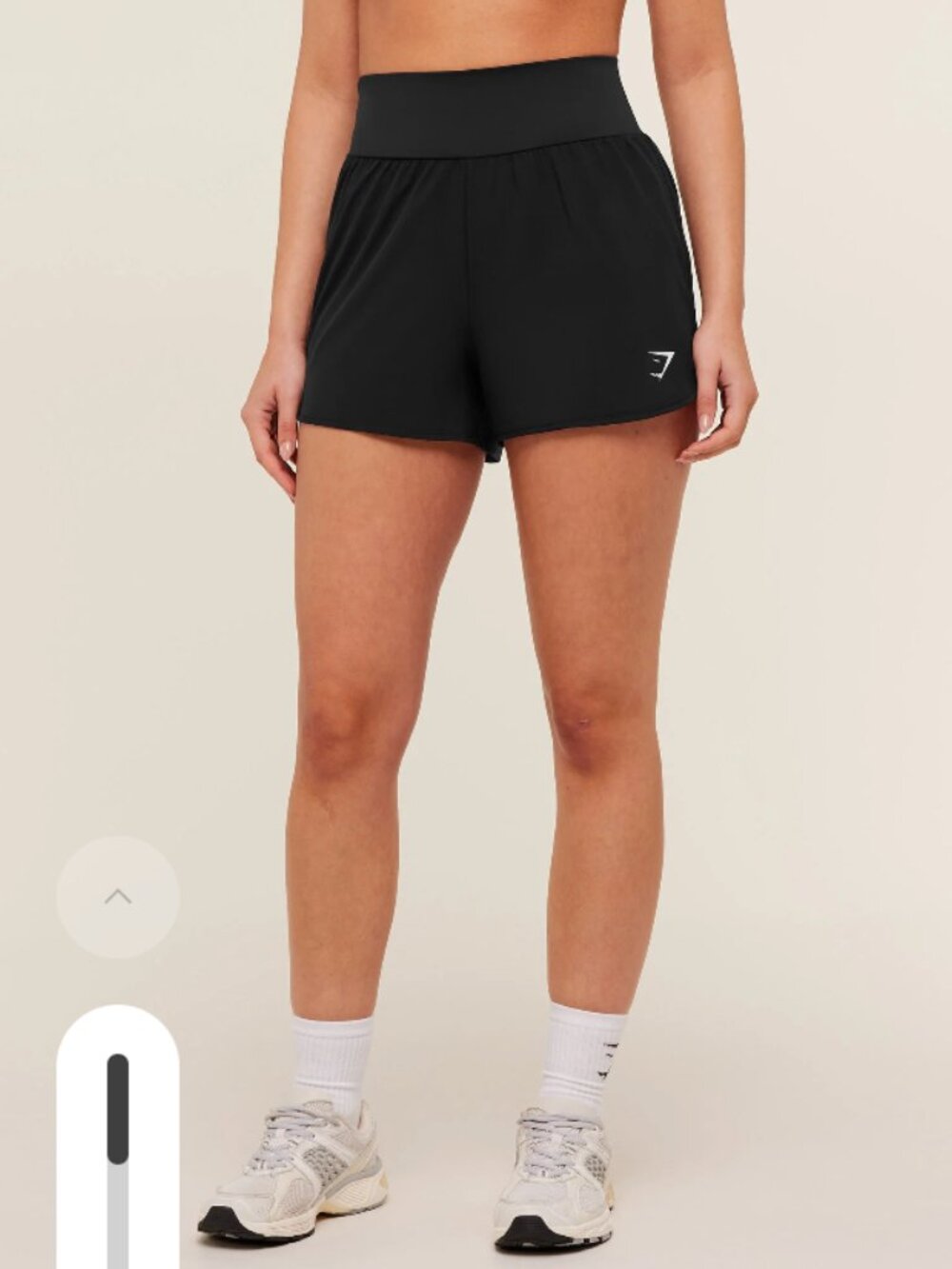 Gymshark Black Running Shorts Size Medium
